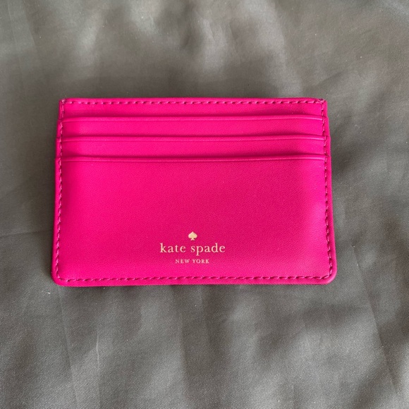 KATE SPADE | Pink Card Holder - Picture 1 of 3